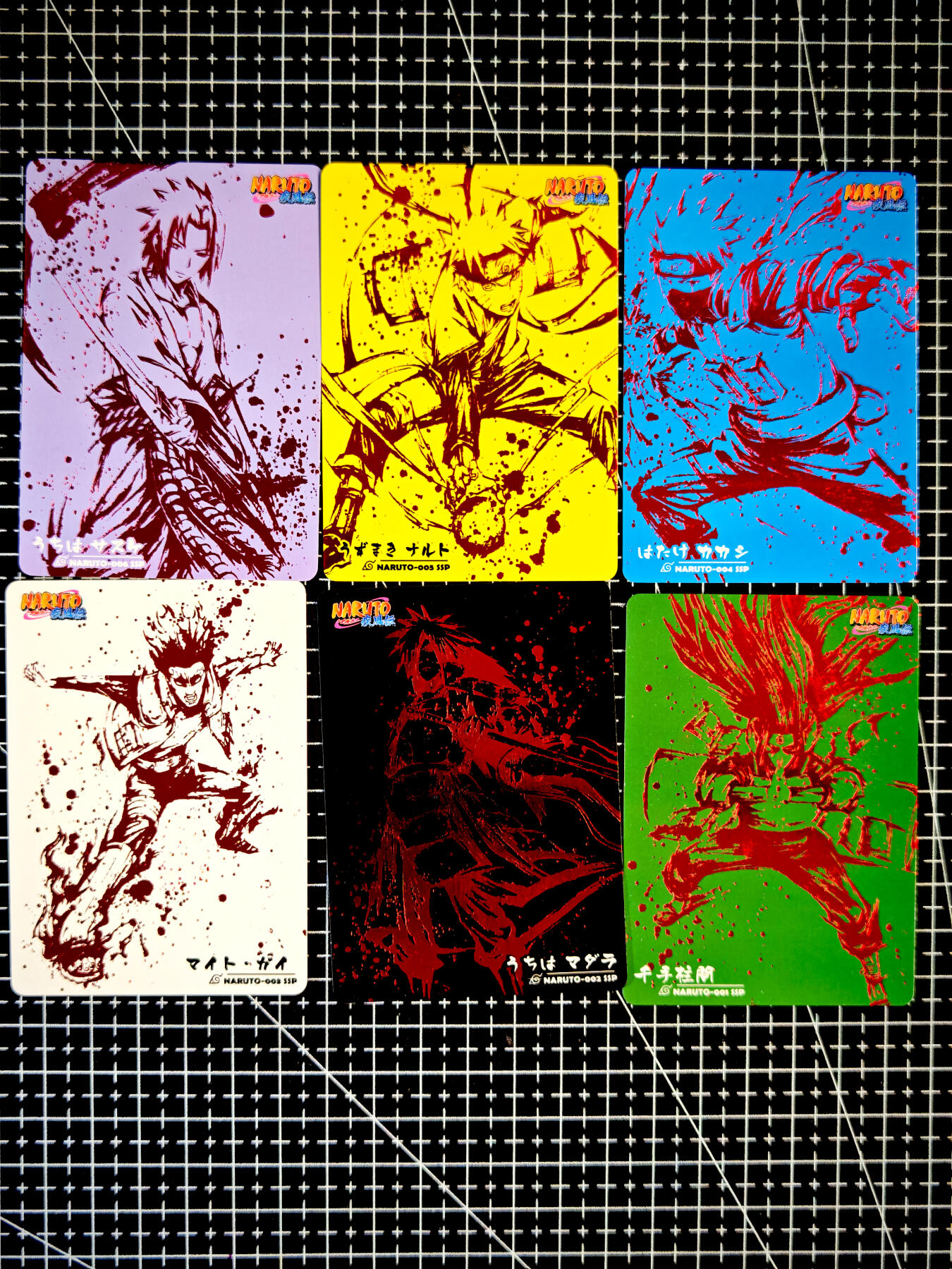 琦卡当当铺～第26期★★各种小漏~支持寄存★★~【9点40结束】扫码加群抽[包邮券]~ 火影忍者 烫红 小套卡