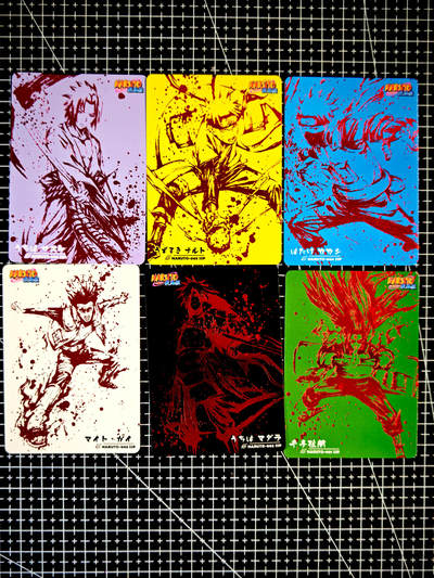 琦卡当当铺～第26期★★各种小漏~支持寄存★★~【9点40结束】扫码加群抽[包邮券]~ - 火影忍者 烫红 小套卡