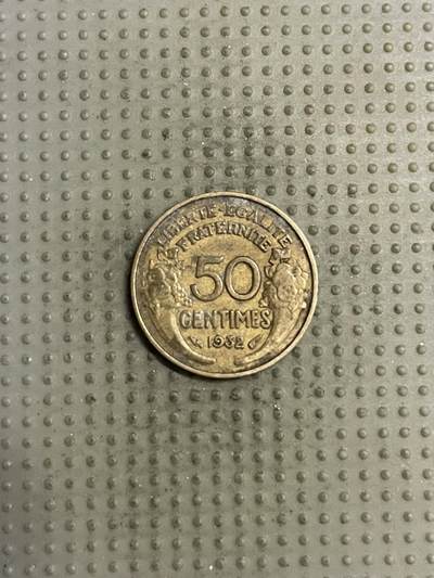 2025年第143场各国散币拍卖（总第143场） - 法国1932年50生丁