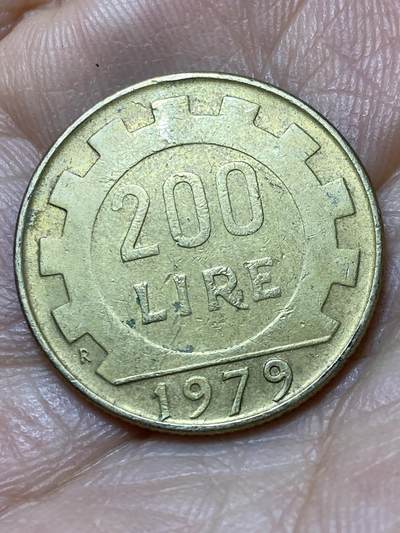 2025年第一百三十九场(总第一百六十五场）外国好品散币场(免佣金) - 意大利🇮🇹1979年200里拉