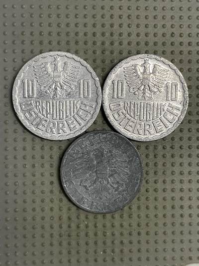 2025年第143场各国散币拍卖（总第143场） - 奥地利3枚