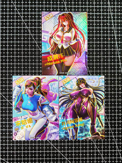 琦卡当当铺～第26期★★各种小漏~支持寄存★★~【9点40结束】扫码加群抽[包邮券]~ - 虚拟计划-女神狂欢系列-SSR-成濑澪+宋哈娜+井河阿莎姬-3张