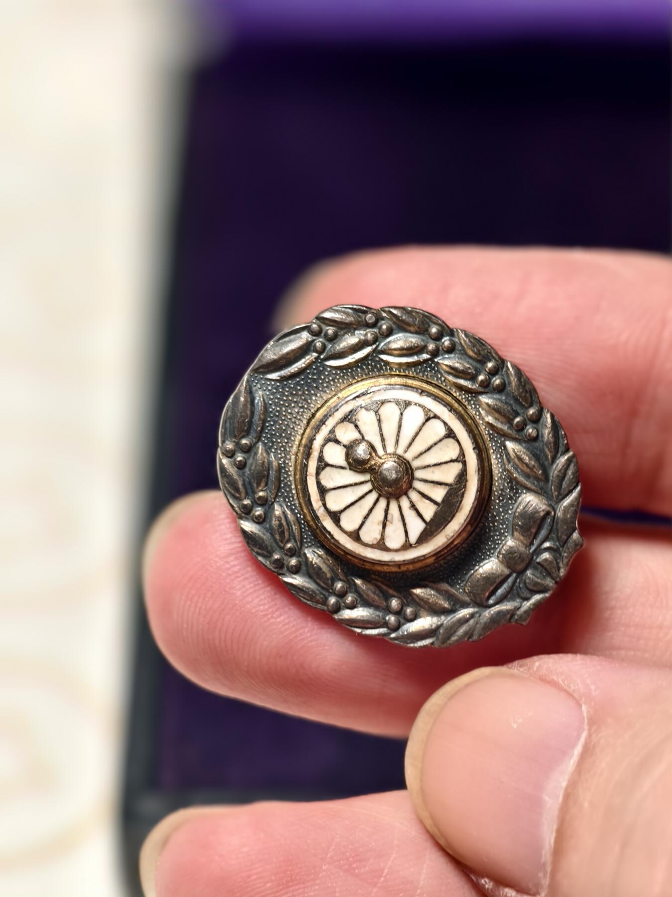 抚柳草堂-第三期章牌钱币 奖章勋章限时免佣 满百包邮 放漏专场 日本国铁 纯银11.5g 原盒好品