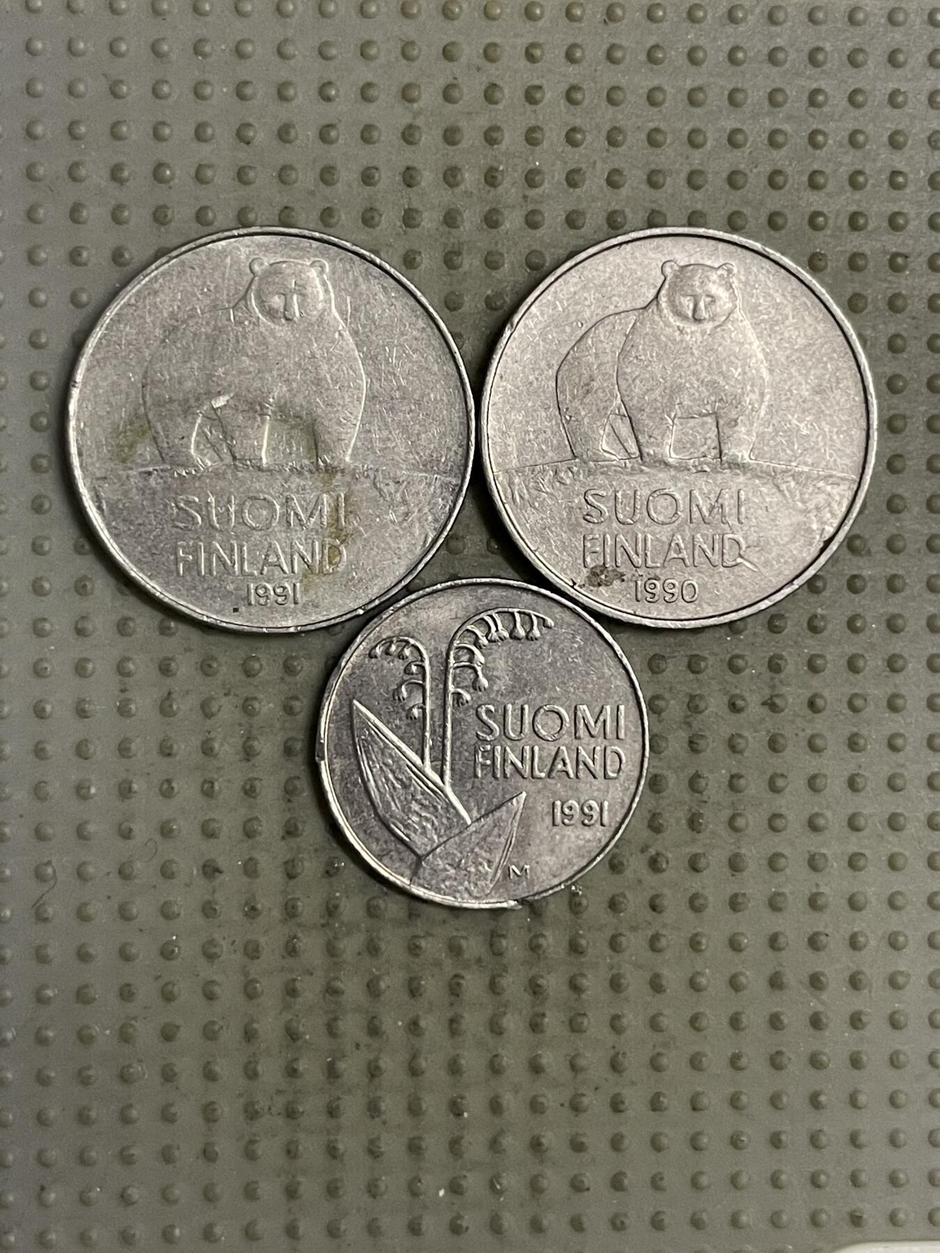 2025年第143场各国散币拍卖（总第143场） 芬兰3枚