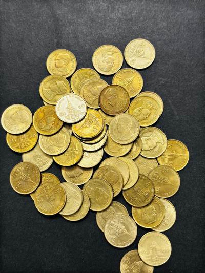 文馨钱币收藏第 286 场，圣诞节专场【 长期接收代拍品低至 0 佣金】 - 原铜光泰王 50 萨当铜币 50 枚未挑