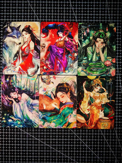 琦卡当当铺～第26期★★各种小漏~支持寄存★★~【9点40结束】扫码加群抽[包邮券]~ - 百魅妖姬-妖怪系列-6张