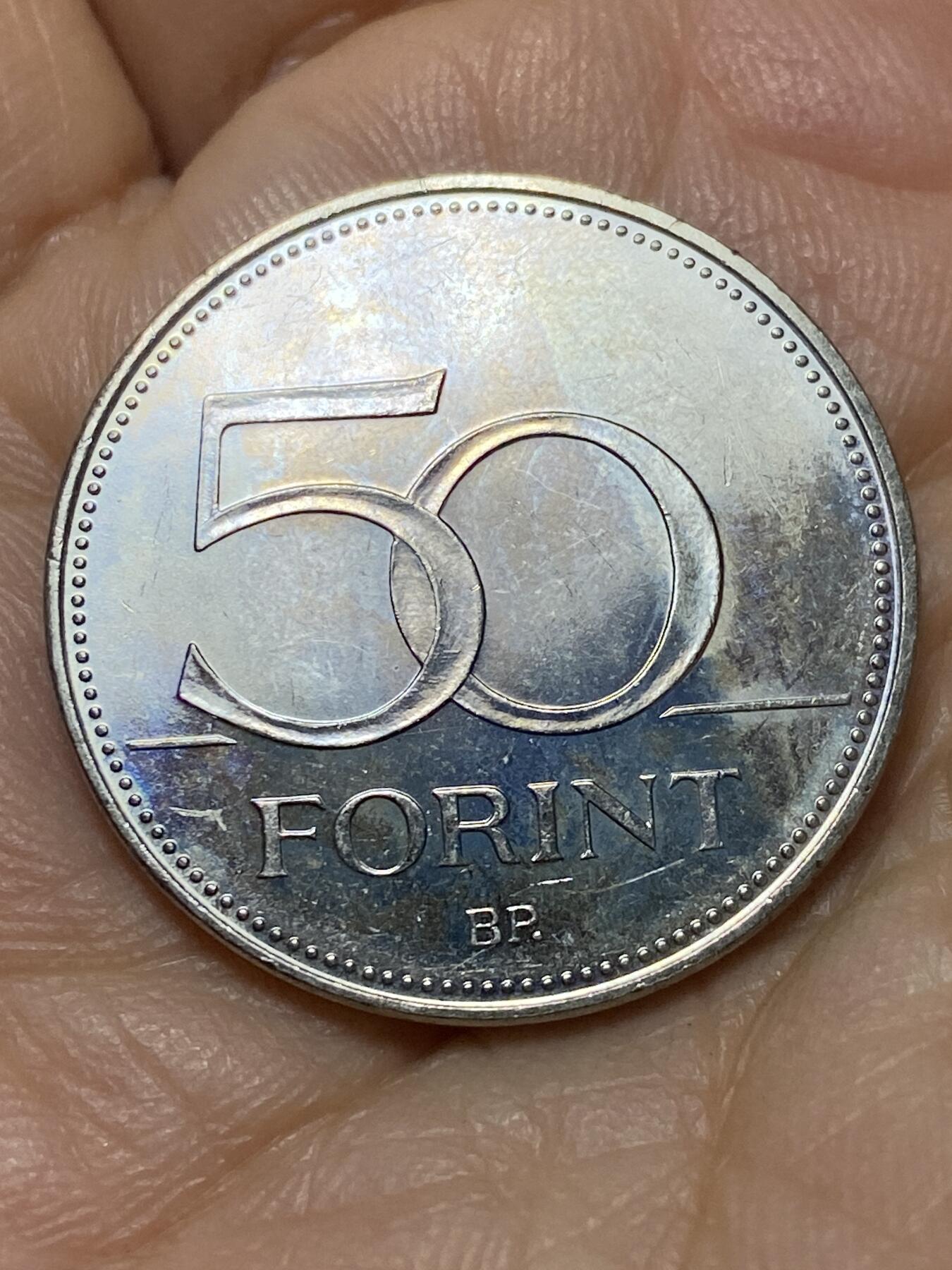2025年第一百三十九场(总第一百六十五场）外国好品散币场(免佣金) 少见好品–匈牙利🇭🇺2007单年份50福林(罗马条约暨建立欧洲经济共同体条约50周年纪念币)