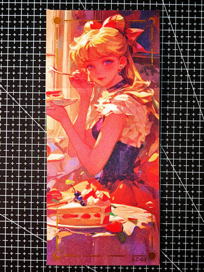 琦卡当当铺～第26期★★各种小漏~支持寄存★★~【9点40结束】扫码加群抽[包邮券]~ - 美少女战士-三折卡-厚卡-1张