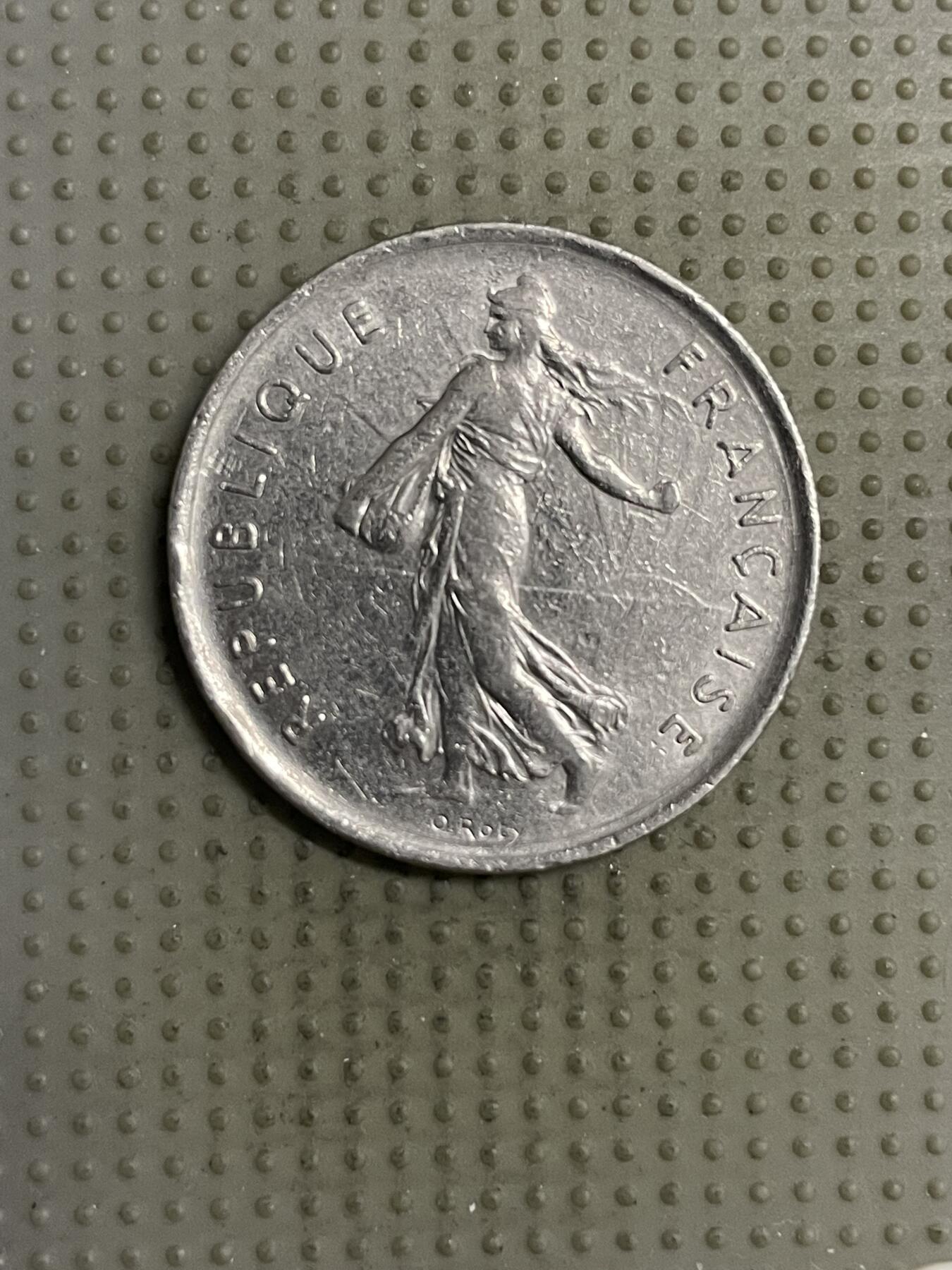 2025年第143场各国散币拍卖（总第143场） 法国1972年5法郎