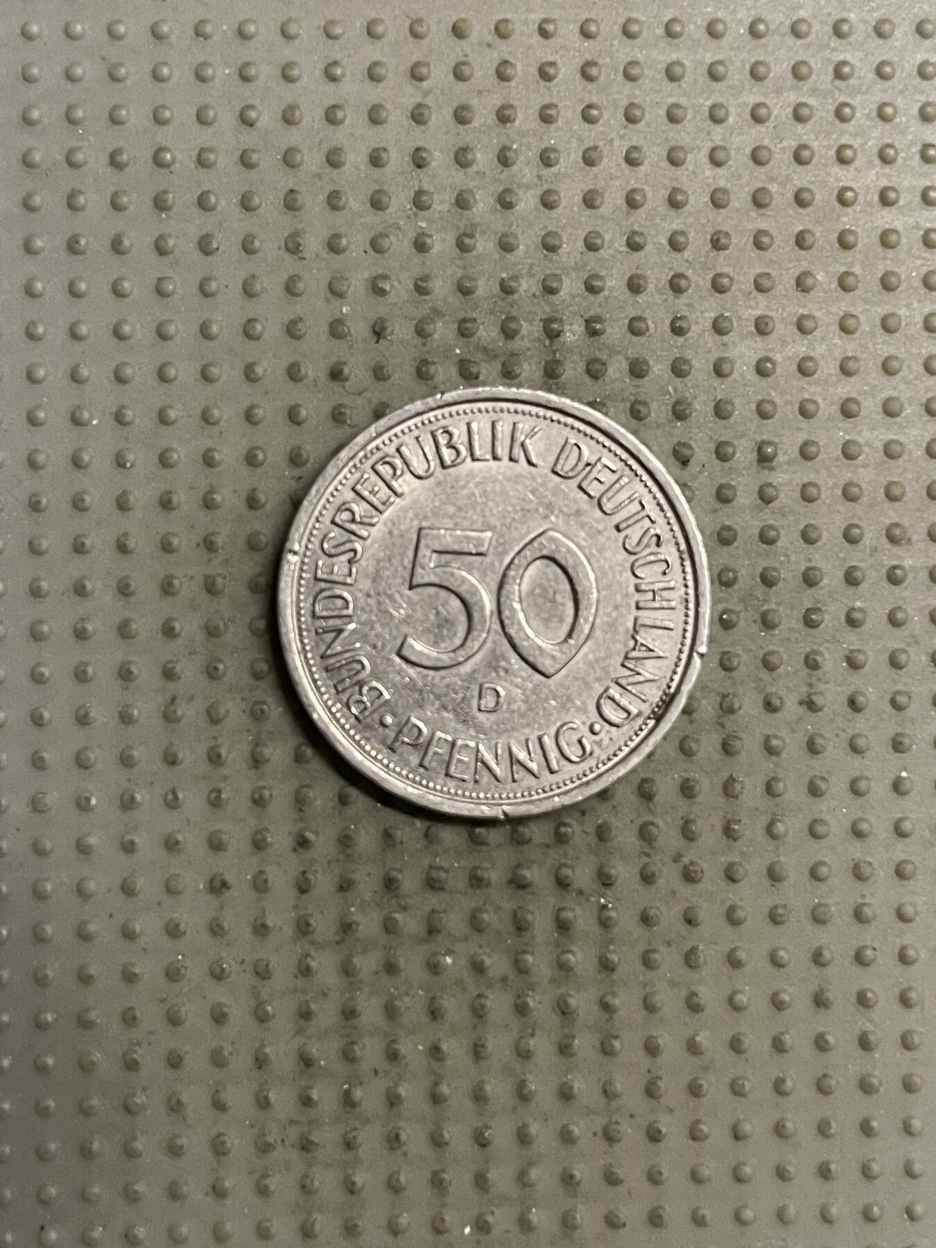 2025年第143场各国散币拍卖（总第143场） 德国1982年50芬尼