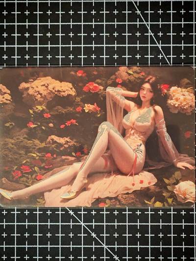 琦卡当当铺～第26期★★各种小漏~支持寄存★★~【9点40结束】扫码加群抽[包邮券]~ - 古早卡-烫银工艺-美女一张