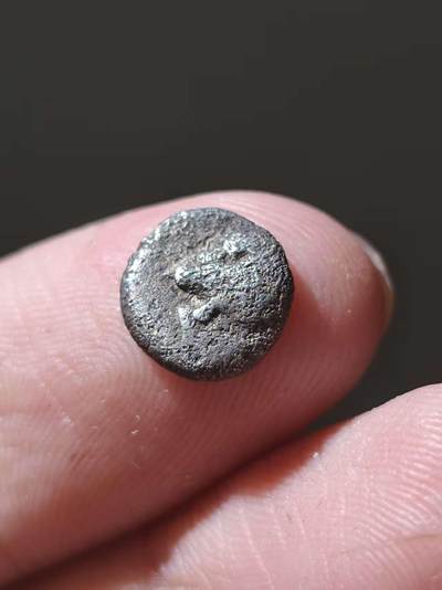 星盘世界钱币十二月二十七日古典币专场 - 古希腊爱奥尼亚，米利都打制，公元前5世纪，咆哮狮子2奥波银币