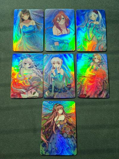 阳大大卡牌拍卖第88期（持续收拍品，周一晚上九点截拍，进群福利早知道） - 让我们结婚吧，妹卡7张