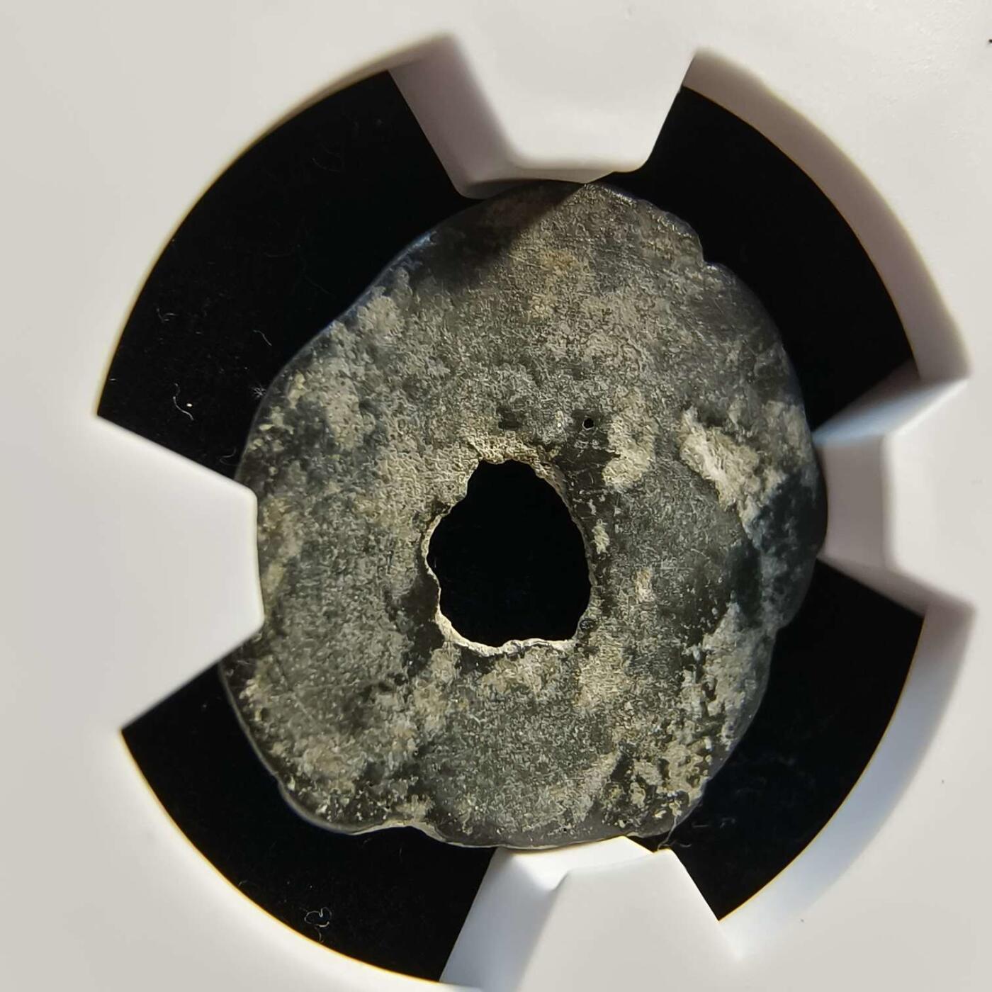 七河·世界钱币杂件水晶矿标小拍（总第31期） （10）k602昭武九姓·东曹国 沙米塔那王钱 华夏评级上美78分