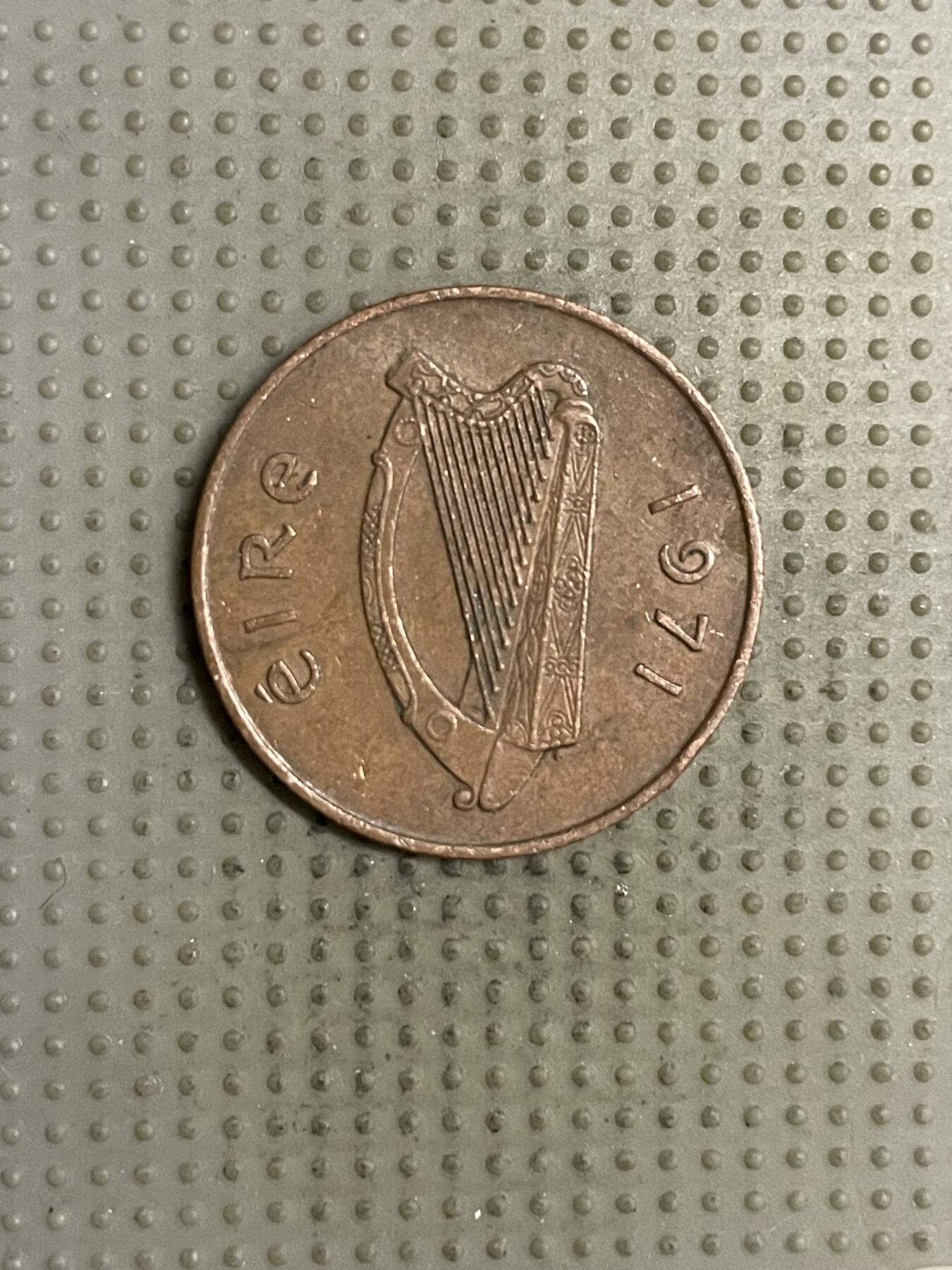 2025年第143场各国散币拍卖（总第143场） 爱尔兰1971年2便士