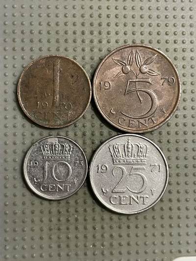 2025年第143场各国散币拍卖（总第143场） - 荷兰4枚