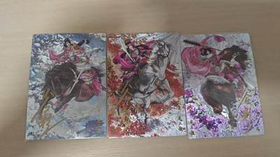 夜之极第三十七期 （12月20日周六晚9点截拍，欢迎竞拍） - 【亲签】卡德曼 谷粒 扈三娘三形态 粗闪