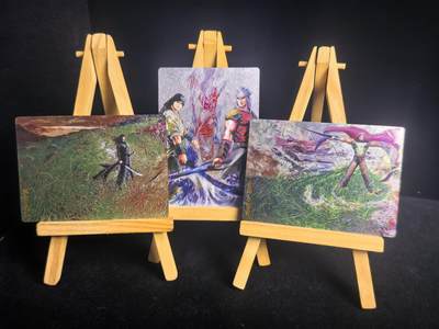 无佣金 不寄存 不收拍 这期链接少  主攻奇点（有大佬赞助）需要多宫大佬请私聊 部分卡牌设有底价（不想玩的那么累，即使有底价也会比市场价便宜的多，懂的自然懂） 拒绝小号抬价 大家放心拍 所有拍品部分套有卡膜 部分卡牌多宫 自制卡牌 不包厂瑕 放大镜 品控 勿拍 流拍商品会循环 感谢大家支持 留个关注 不定时上新 谢谢 - 奇点卡牌 港漫风云 第二季粗闪3张