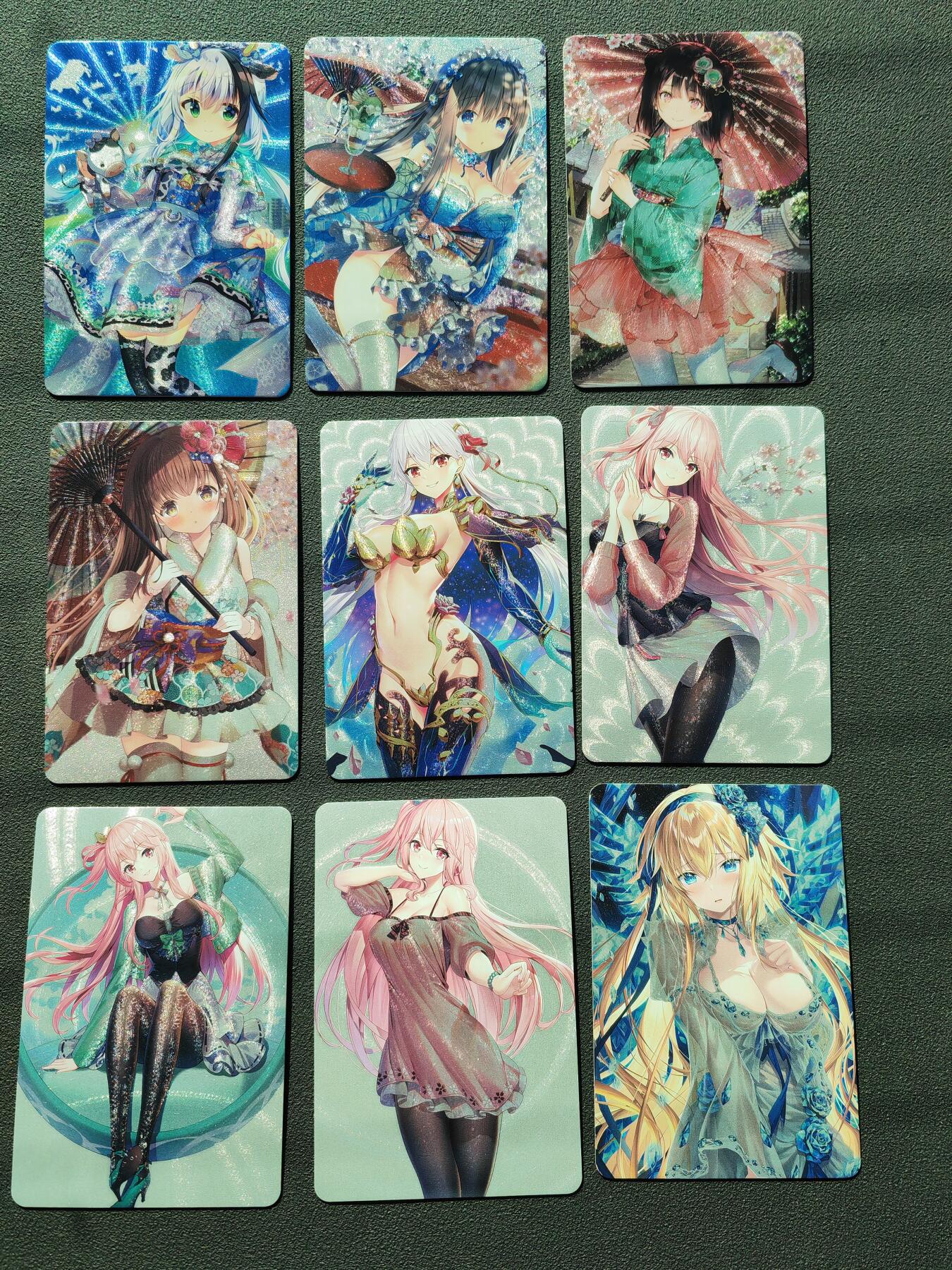 阳大大卡牌拍卖第88期（持续收拍品，周一晚上九点截拍，进群福利早知道） 女神卡9张