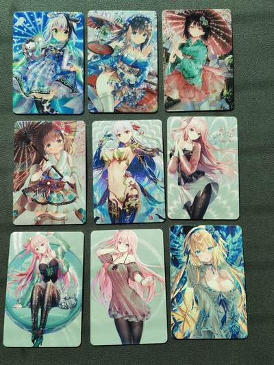 阳大大卡牌拍卖第88期（持续收拍品，周一晚上九点截拍，进群福利早知道） - 女神卡9张