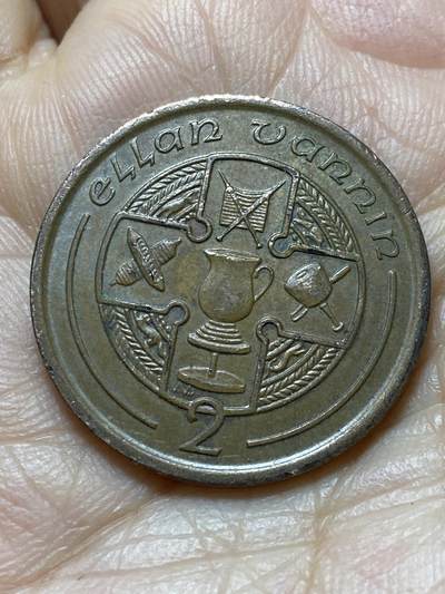 2025年第一百三十八场(总第一百六十四场）外国好品散币场(免佣金) - 英属马恩岛🇮🇲1991年2便士(伊丽莎白二世中年高冠，十进制第八版)