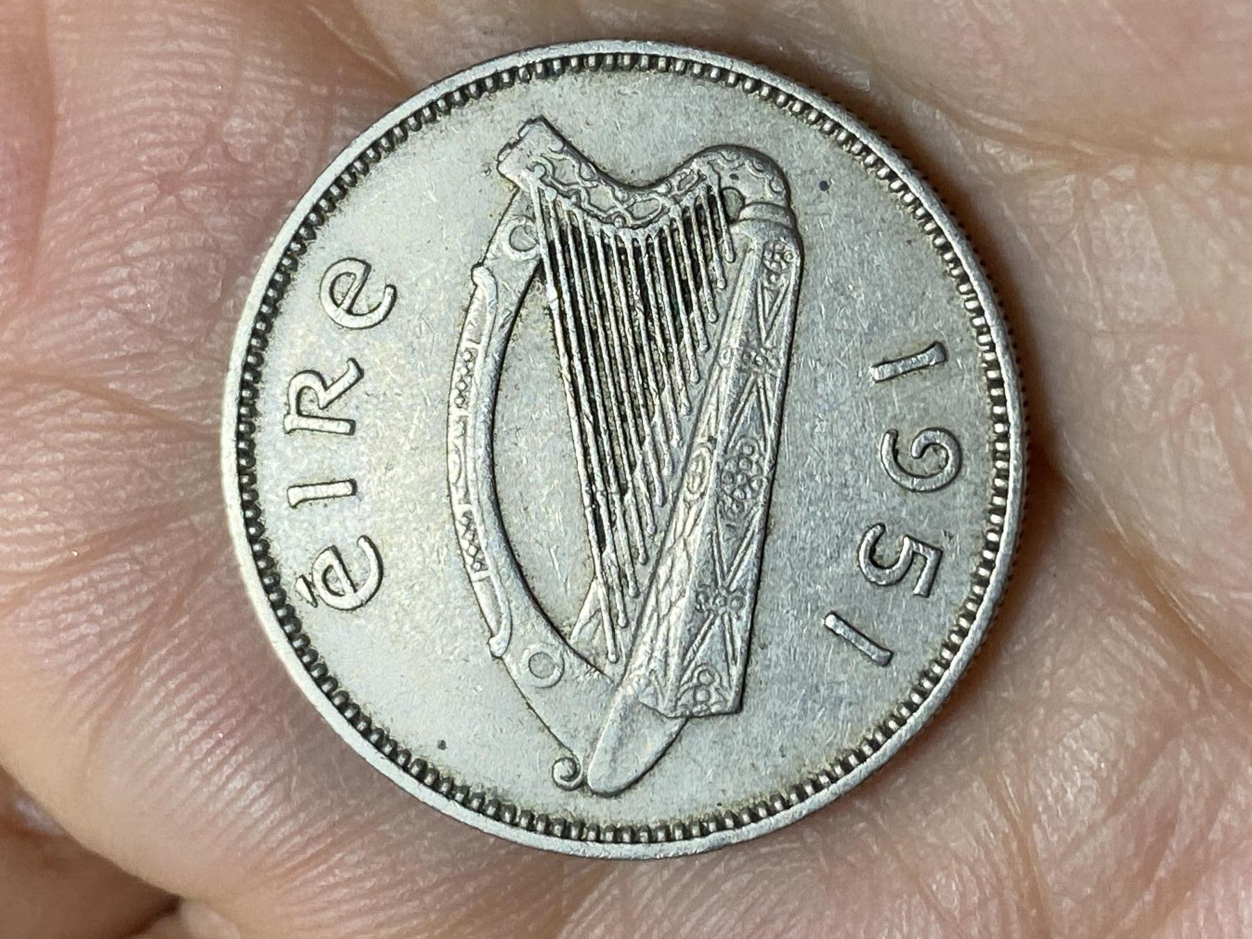 2025年第一百三十九场(总第一百六十五场）外国好品散币场(免佣金) 爱尔兰🇮🇪1951年1便士(共和国时期第一套第二版)