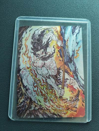 阳大大卡牌拍卖第88期（持续收拍品，周一晚上九点截拍，进群福利早知道） - 启读文化 沈鑫 特卡 盘古开天 限编229/300