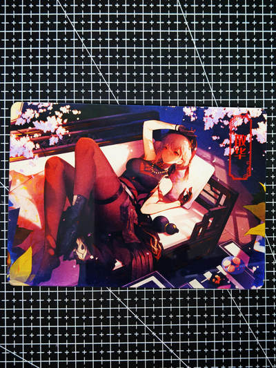 琦卡当当铺～第26期★★各种小漏~支持寄存★★~【9点40结束】扫码加群抽[包邮券]~ - 约下花园-色纸-比正常卡大一圈-散华-1张