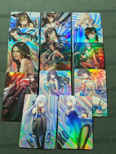 阳大大卡牌拍卖第88期（持续收拍品，周一晚上九点截拍，进群福利早知道） - 漫画妹卡14张