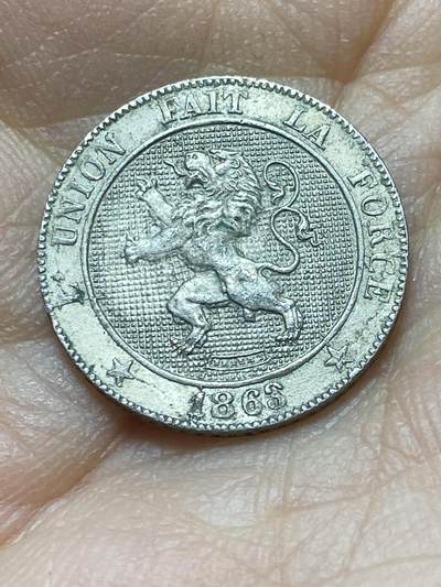 2025年第一百三十八场(总第一百六十四场）外国好品散币场(免佣金) - 稀少版本–比利时🇧🇪1863年5分(利奥波德一世时期，normal and interrupted 3–断口3版本)