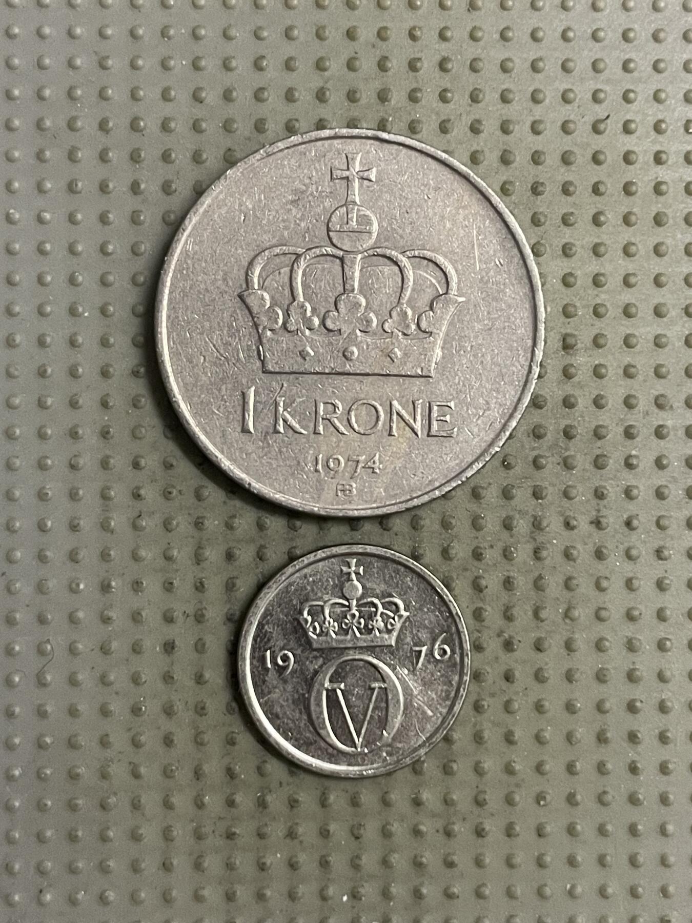 2025年第143场各国散币拍卖（总第143场） 挪威2枚