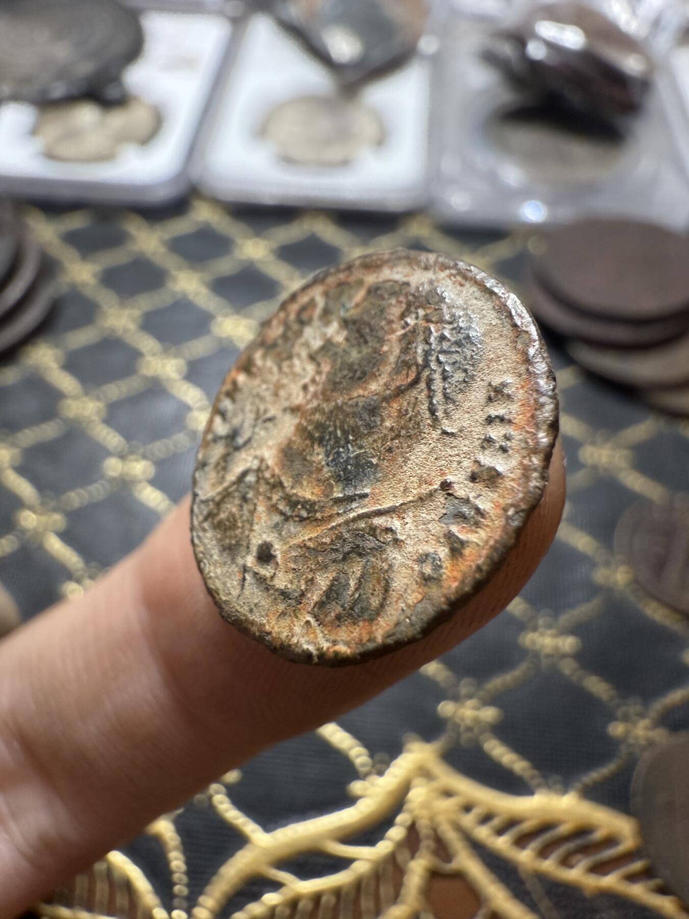 南宋泉阁俄币 外币 国币 专场第二十期 【送拍无额外佣金】 古罗马 公元306-337年 君士坦丁一世铜币 君士坦丁大帝建城纪念 君士坦丁堡建城纪念币 少见品种 好品