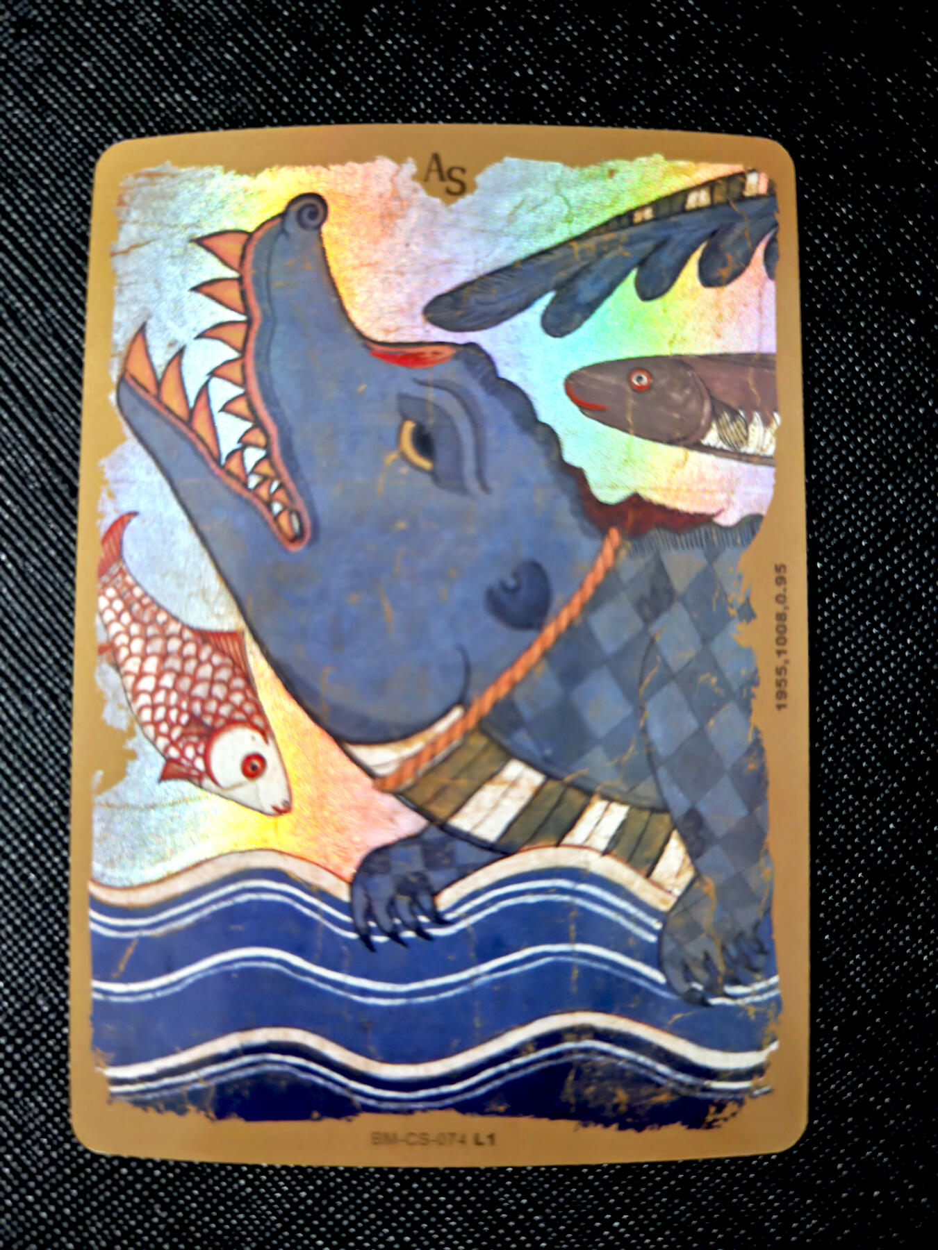 琦卡当当铺～第26期★★各种小漏~支持寄存★★~【9点40结束】扫码加群抽[包邮券]~ 卡游-大英博物馆-加齐卷轴画-1张