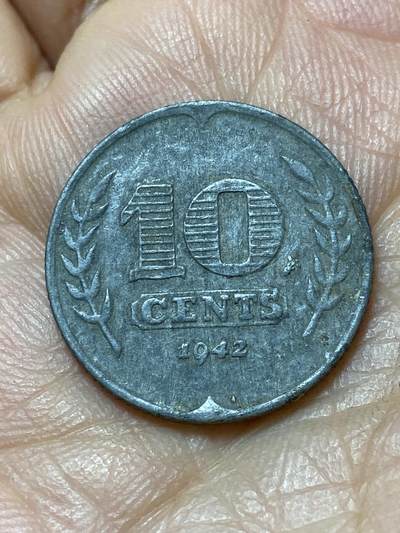 2025年第一百三十九场(总第一百六十五场）外国好品散币场(免佣金) - 荷兰🇳🇱1942年10分(二战德国占领时期)