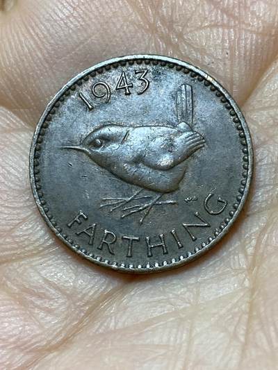 2025年第一百三十九场(总第一百六十五场）外国好品散币场(免佣金) - 英国🇬🇧1943年1法新(乔治六世第一版)