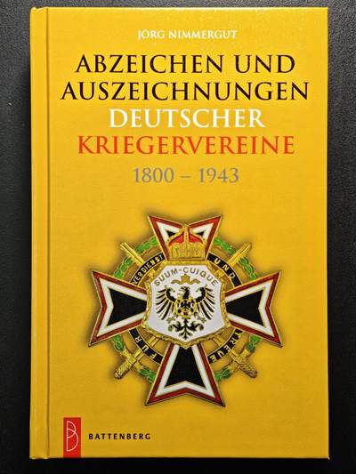 【德藏】世界币章拍卖第158期（拍品征集中~欢迎藏友联系） - 全新 1800-1943 德国战争徽章奖章目录 硬壳精装 全彩铜板纸印刷 硬壳精装 全书约600+页