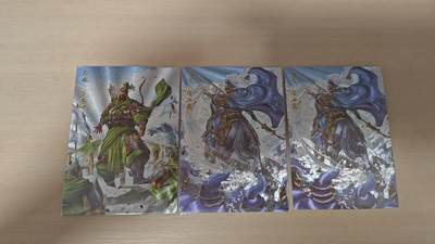 夜之极第三十七期 （12月20日周六晚9点截拍，欢迎竞拍） - 卡德曼 人物卡三张 粗闪