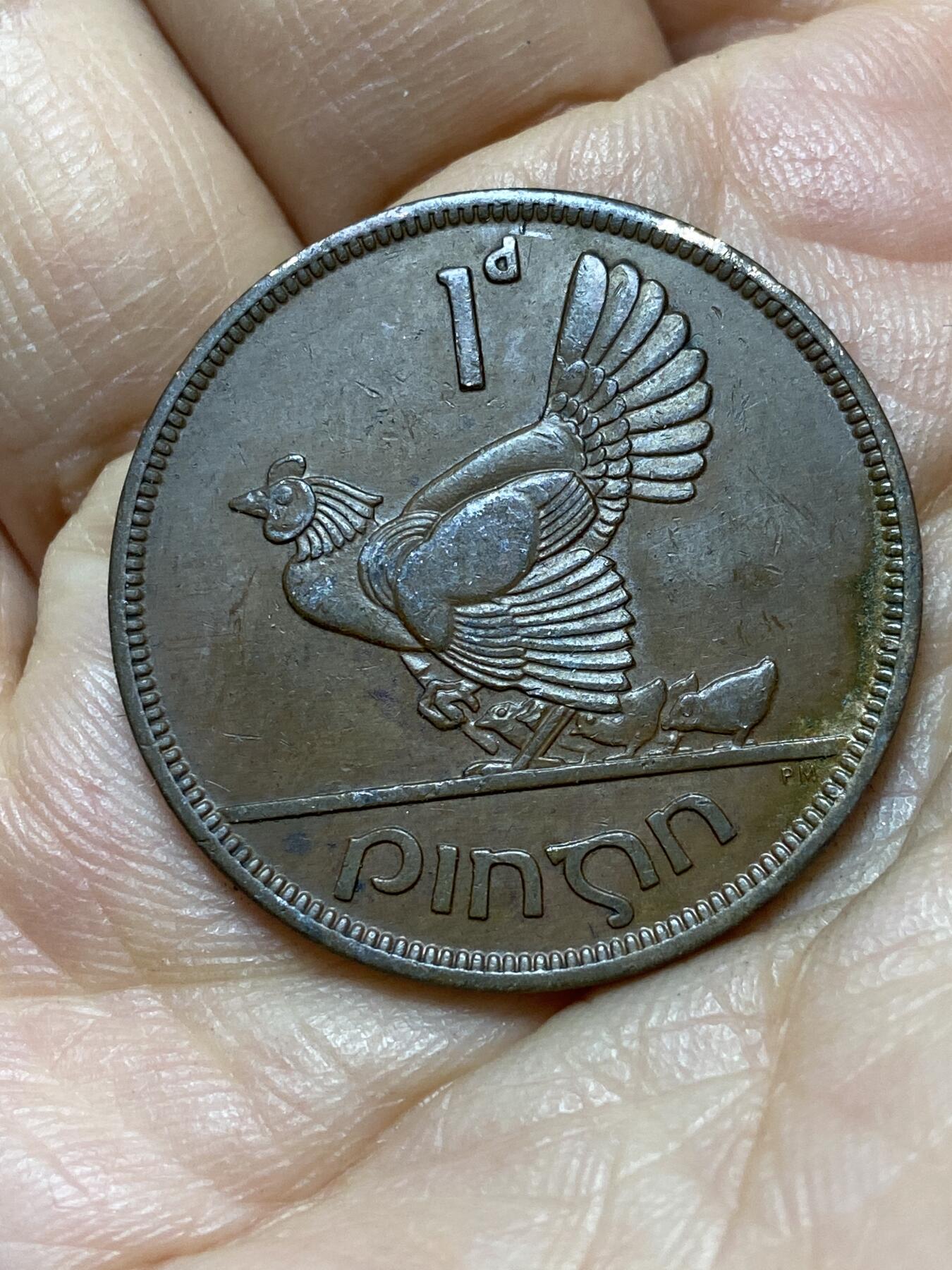 2025年第一百三十九场(总第一百六十五场）外国好品散币场(免佣金) 爱尔兰🇮🇪1942年1便士(共和国时期第一套)