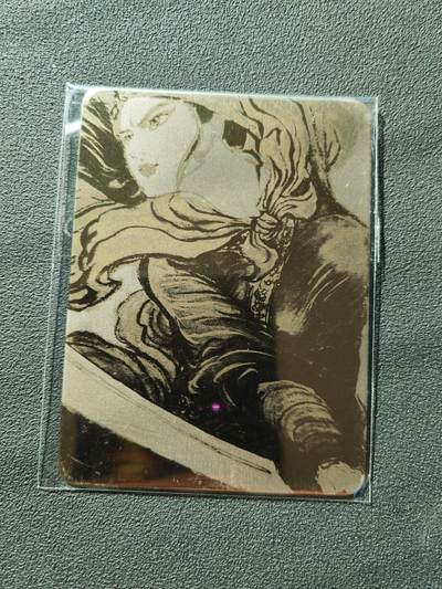 阳大大卡牌拍卖第88期（持续收拍品，周一晚上九点截拍，进群福利早知道） - 【金属卡】权迎东 英姿扈三娘 金属卡