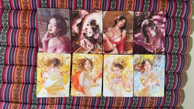 光影卡牌第27期，各家亲签，各家套卡，持续收拍品 - 妖姬传大头特卡8张