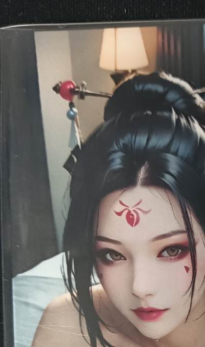 花开卡拍第53期（12月28号周日截拍，品控勿拍!!!拍品不寄存，运费5元，自制卡难免瑕疵，可能存在轻微撞角爆边等出厂瑕疵，品控介意勿拍！） - 艺术甄选四妹正反面