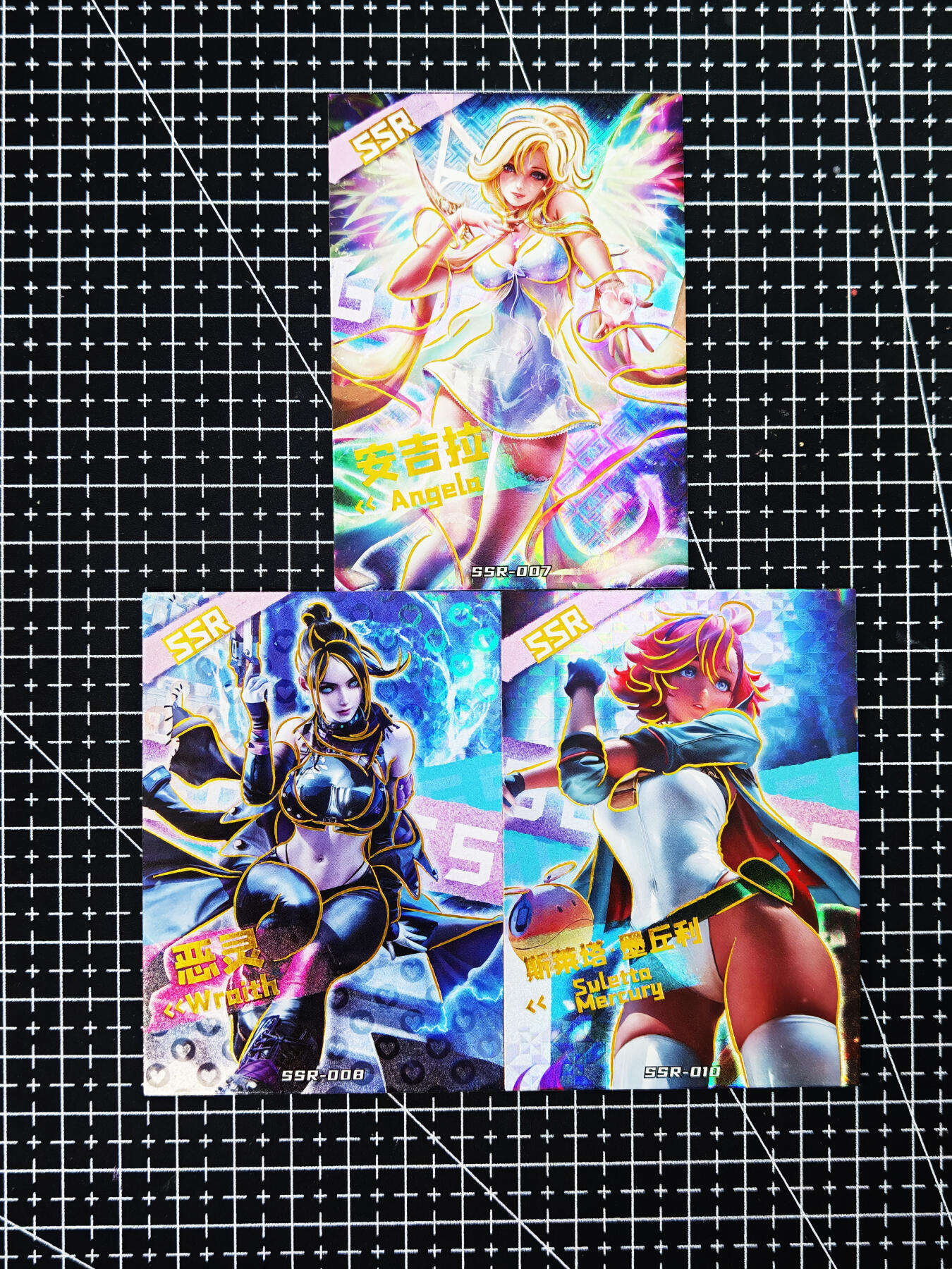 琦卡当当铺～第26期★★各种小漏~支持寄存★★~【9点40结束】扫码加群抽[包邮券]~ 虚拟计划-女神狂欢系列-SSR-安吉拉+墨丘利+恶灵-3张