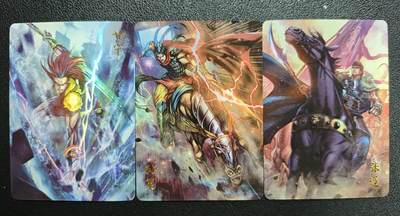 天玑星卡拍第154期《12.25周四截拍》持续收拍收评中 满赠卡需备注 - 燎原文化 燎原典藏 甘宁 孙策 张辽 彩闪 三张