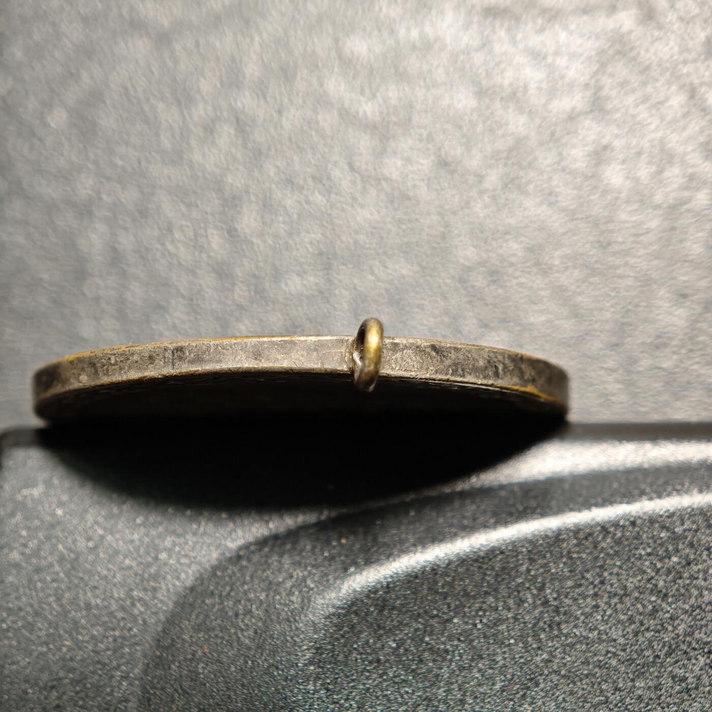 【德藏】世界币章拍卖第158期（拍品征集中~欢迎藏友联系） 1934年 德国民族社会主义工人党党首与兴登堡镀银纪念章 直径约：33.6mm；重约：18.2g（原图请联系客服）