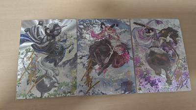 夜之极第三十七期 （12月20日周六晚9点截拍，欢迎竞拍） - 【亲签】卡德曼 谷粒 扈三娘三形态 粗闪