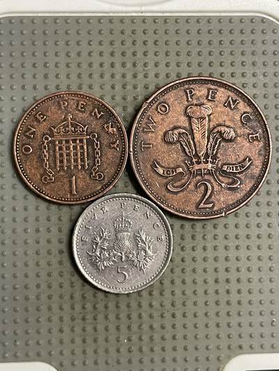 2025年第143场各国散币拍卖（总第143场） - 英国便士3枚