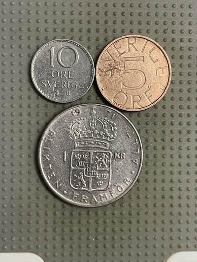 2025年第143场各国散币拍卖（总第143场） - 瑞典3枚