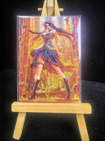 无佣金 不寄存 不收拍 这期链接少  主攻奇点（有大佬赞助）需要多宫大佬请私聊 部分卡牌设有底价（不想玩的那么累，即使有底价也会比市场价便宜的多，懂的自然懂） 拒绝小号抬价 大家放心拍 所有拍品部分套有卡膜 部分卡牌多宫 自制卡牌 不包厂瑕 放大镜 品控 勿拍 流拍商品会循环 感谢大家支持 留个关注 不定时上新 谢谢 - 奇点卡牌 焰灵姬粗闪 