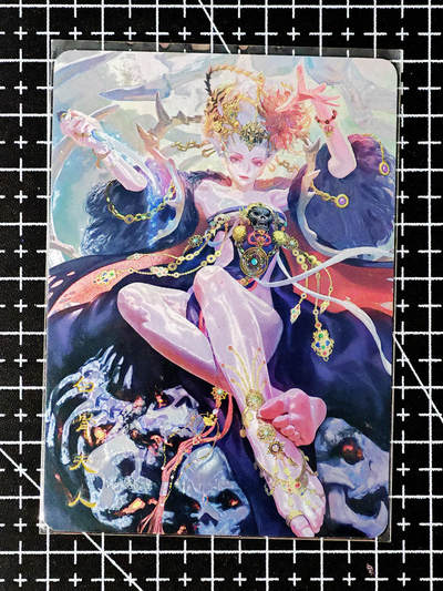 琦卡当当铺～第26期★★各种小漏~支持寄存★★~【9点40结束】扫码加群抽[包邮券]~ - 燎原卡牌-幻想物语-白骨夫人-1张