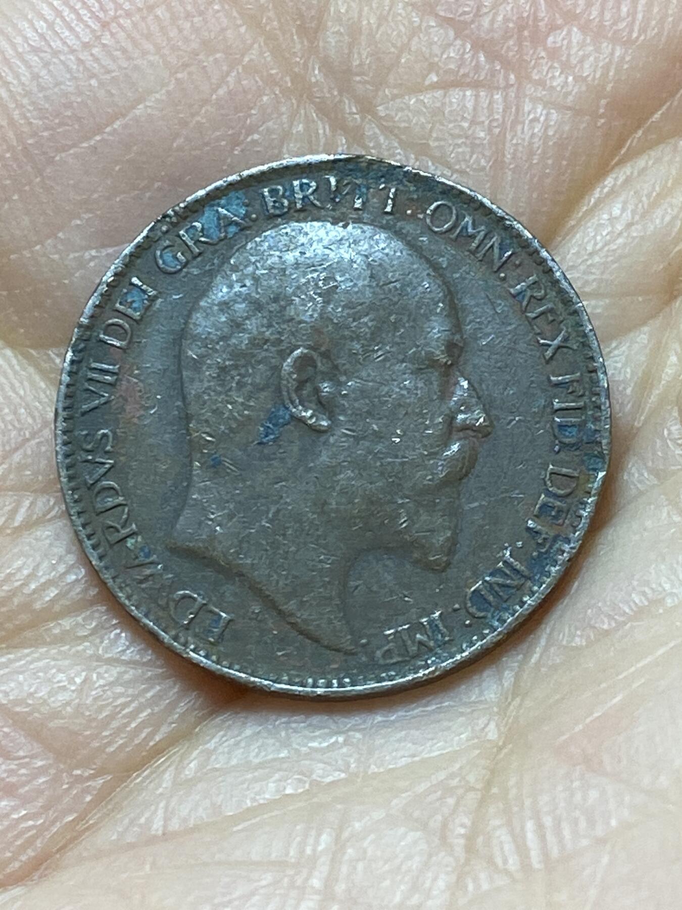 2025年第一百四十四场(总第一百七十场）品种丰富英国一线回流散币年末特拍场第一场(免佣金) 英国🇬🇧1904年1法新(爱德华七世时期)